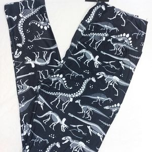 Charlie's Project "Dinosaur Skeletons" Leggings